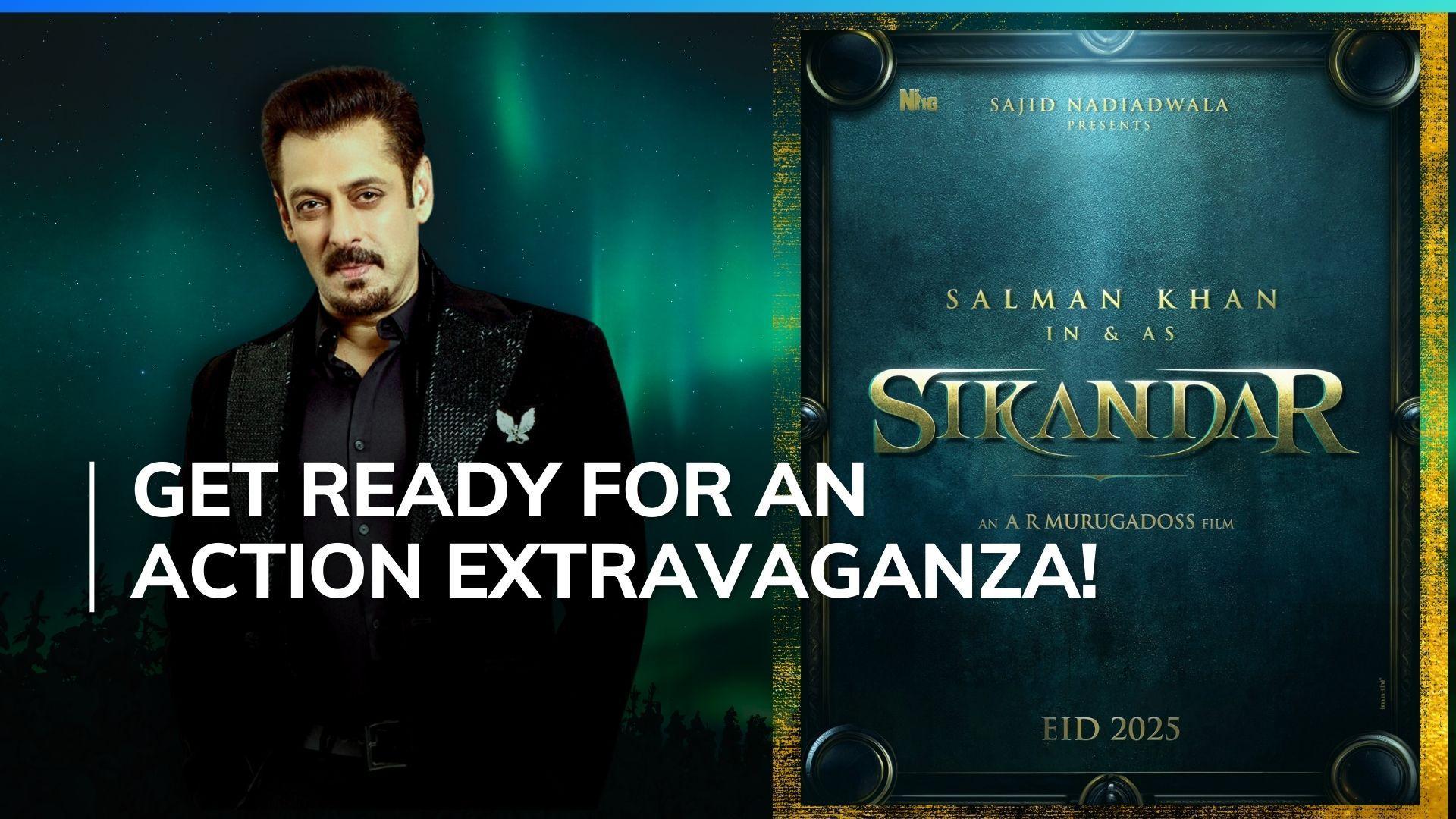 Salman Khan to begin shooting for 'Sikandar' on June 18; makers tease 'biggest air action sequence' 