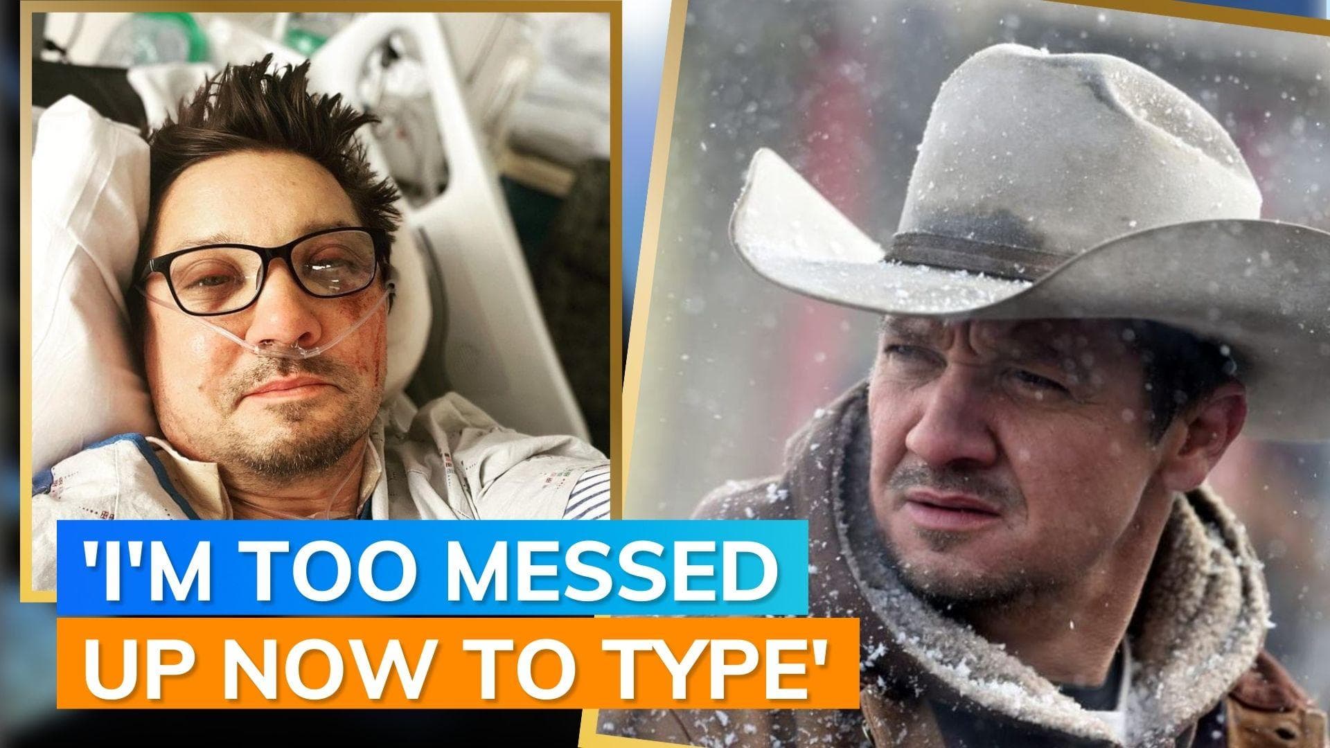 Jeremy Renner shares health update from hospital after snow ploughing accident