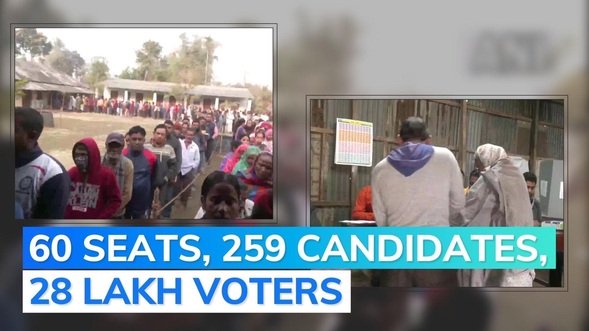 Tripura Election: voting underway in 4-way fight between BJP-IPFT, Congress-Left, TIPRA Motha, TMC