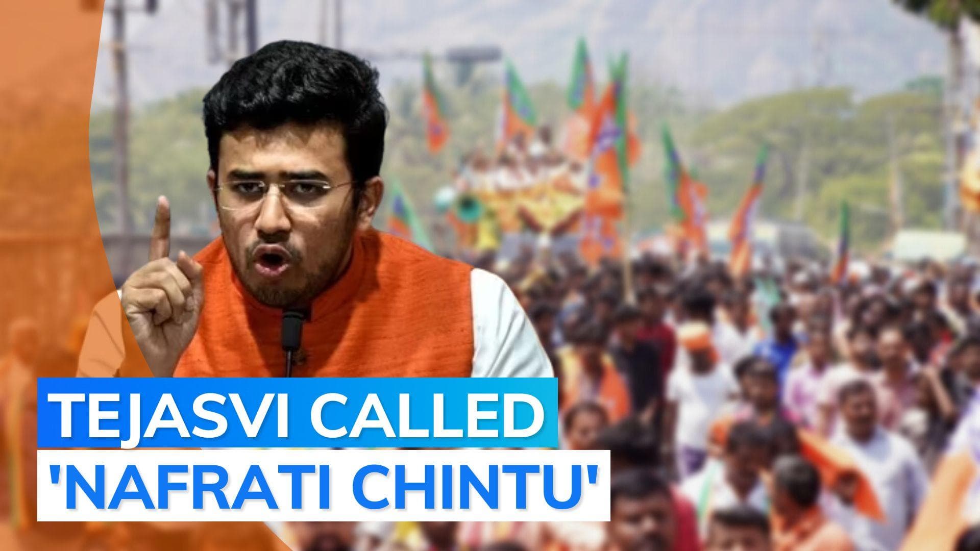 Karnataka election: Congress mocks BJP's Tejasvi Surya for exclusion from...