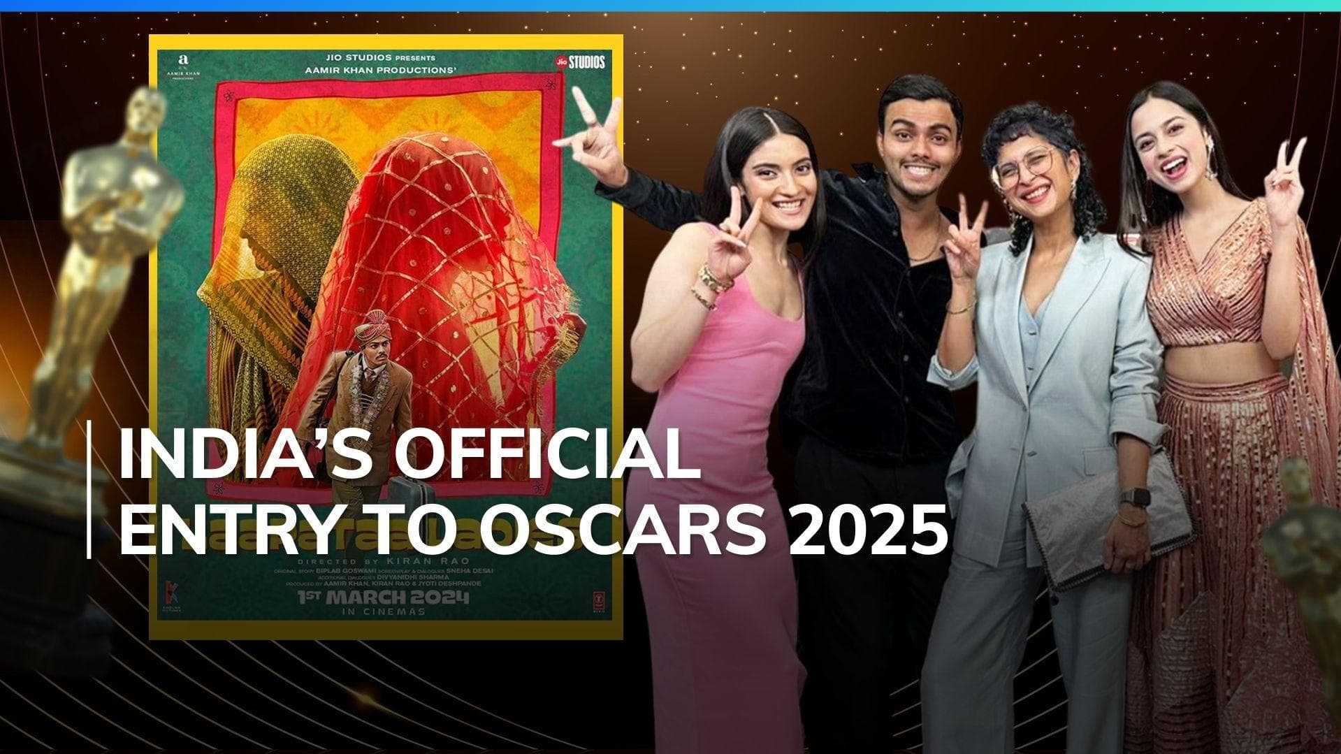Kiran Rao's 'Laapataa Ladies' picked as India's entry for Oscars 2025 