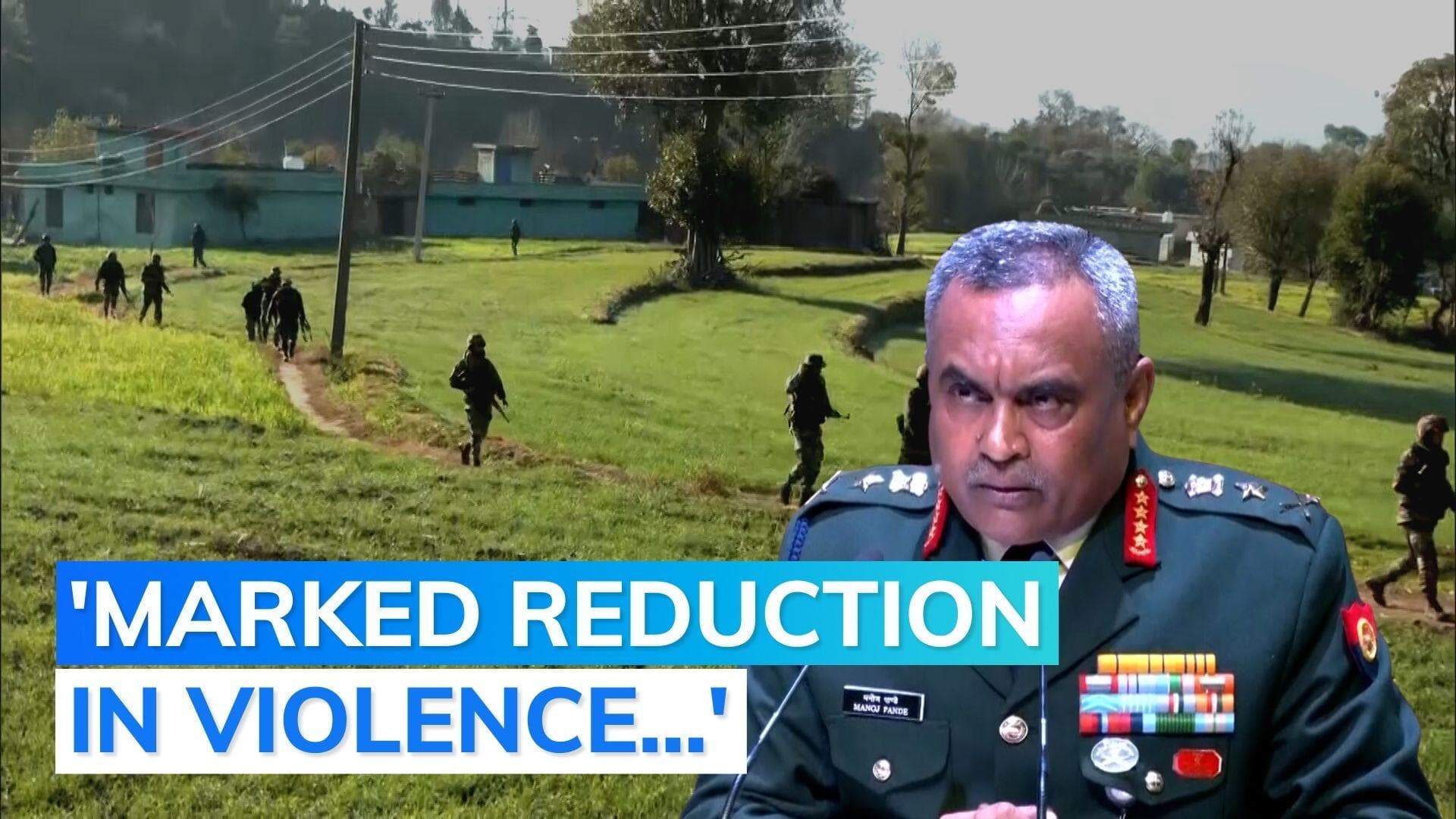 Amid terror attacks on civilians, Indian Army chief comments on security situation in J&K