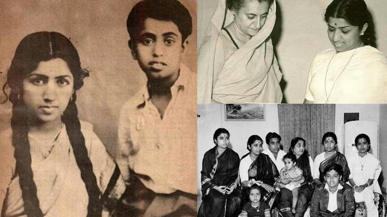 Lata Mangeshkar passes away: Vintage pictures of the 'Queen of melody'