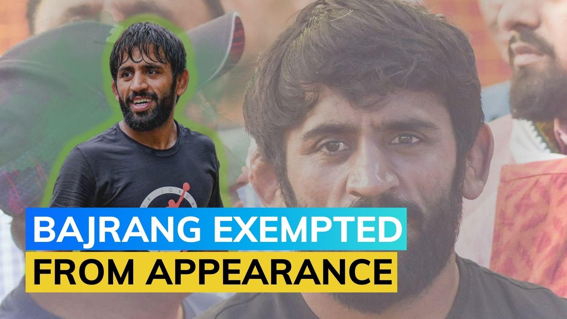 Delhi court grants wrestler Bajrang Punia exemption from personal appearance in defamation case