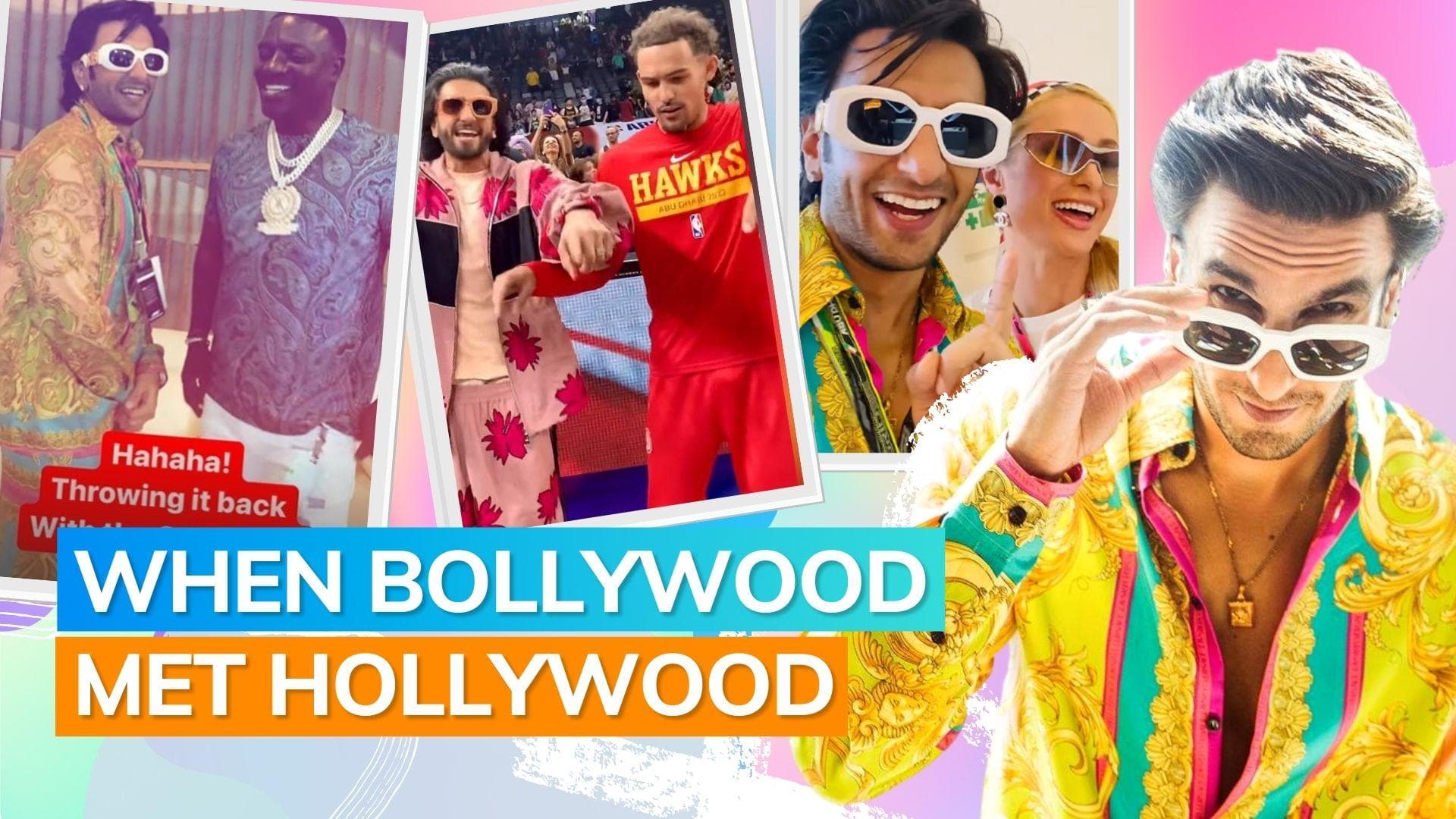 Six times when Ranveer Singh met famous international stars 