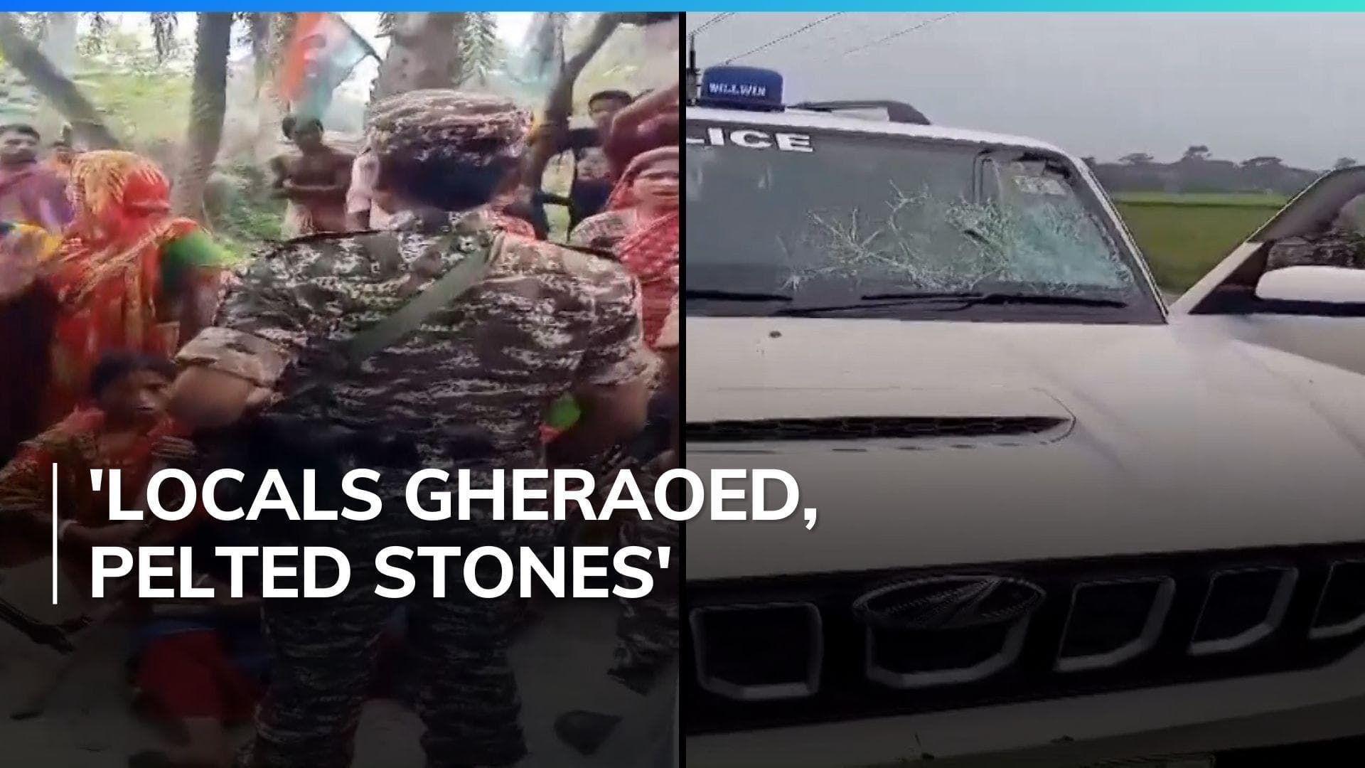 NIA team attacked in West Bengal again, officer injured