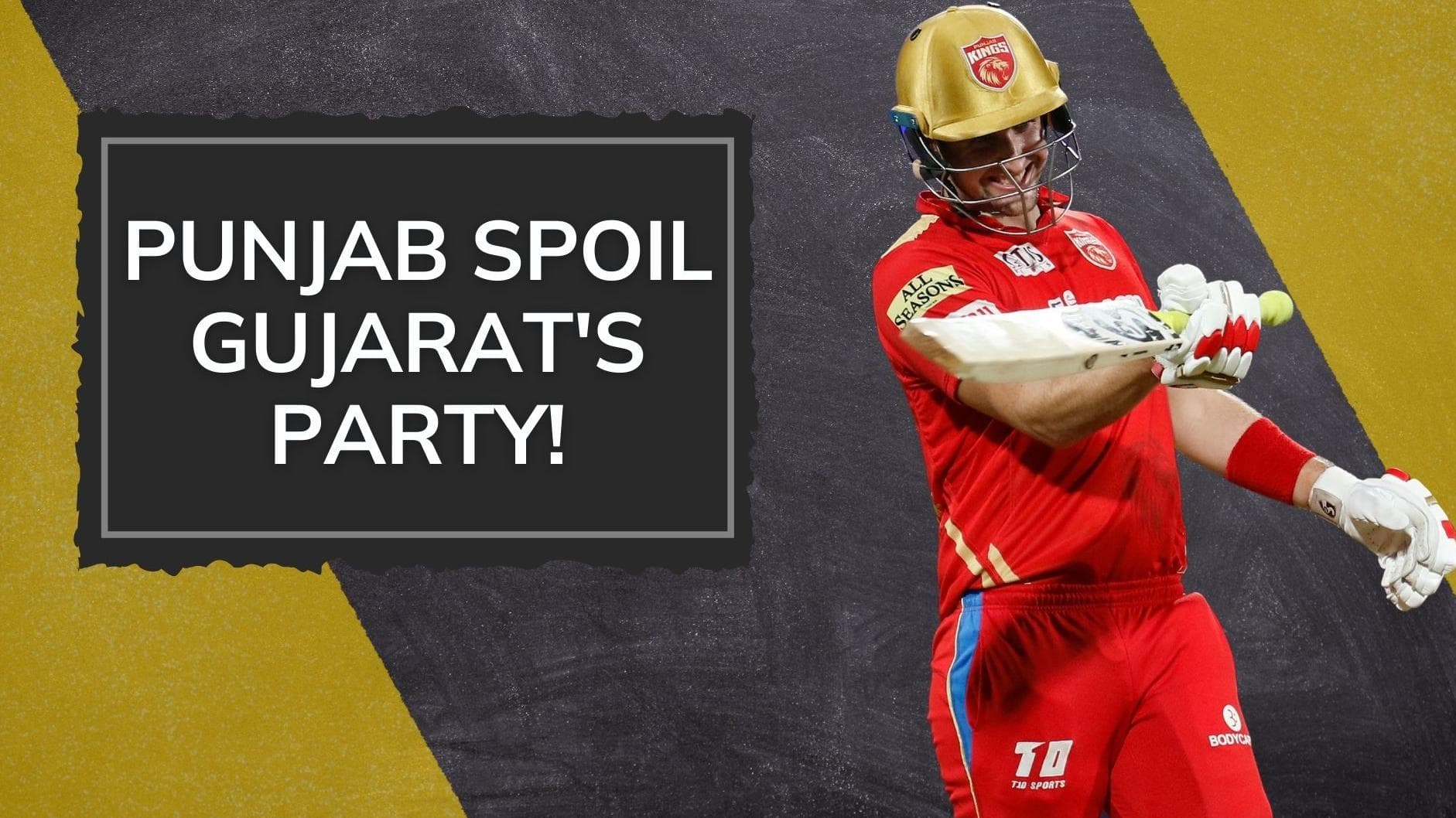 IPL 2022, PBKS VS GT: Livingstone’s last over heroics help Punjab crush Gujarat by 8 wickets