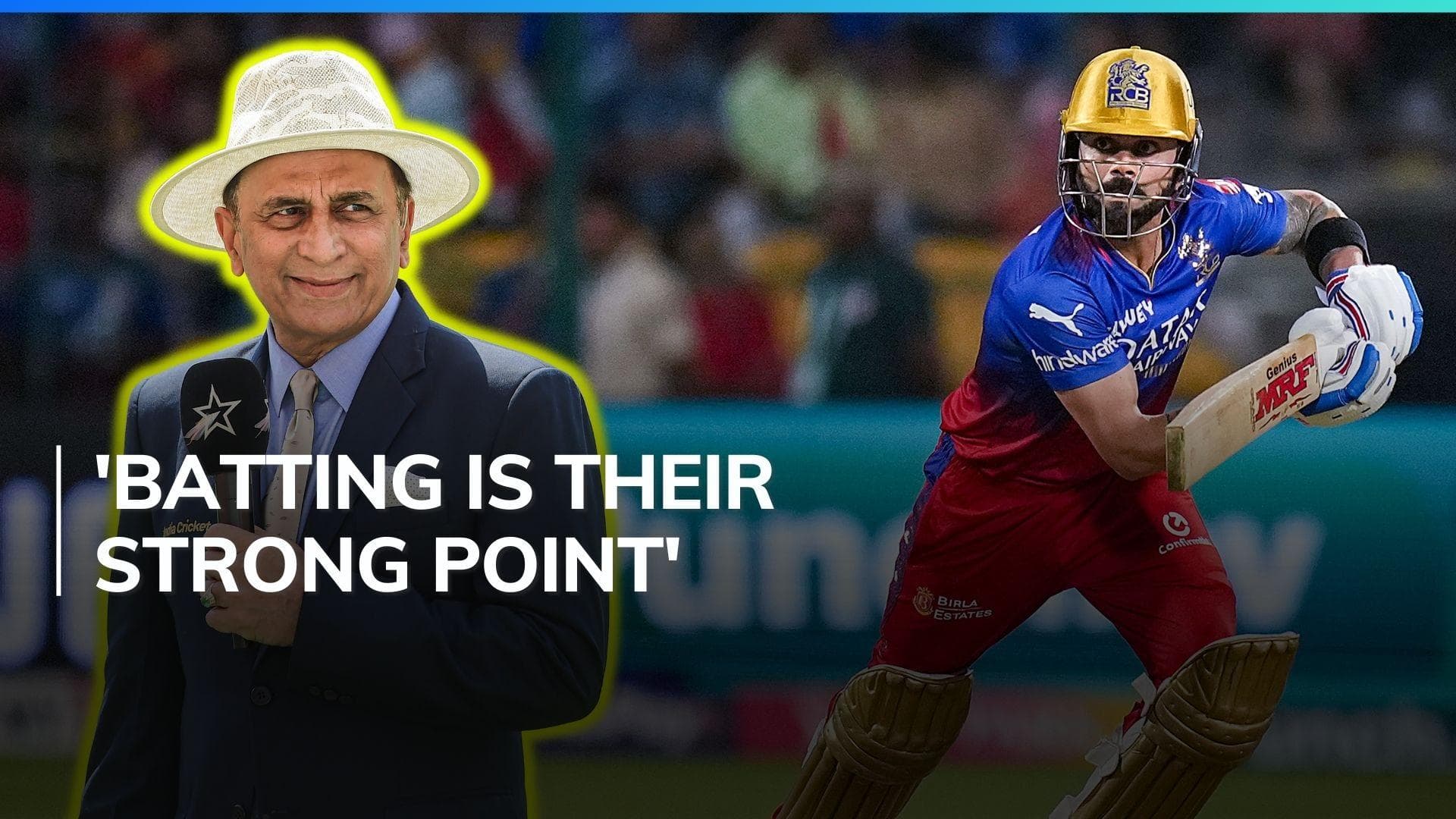 IPL 2024: Sunil Gavaskar advises RCB to opt for chasing over batting first to improve performance