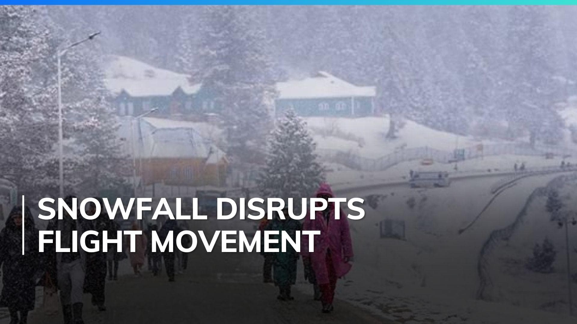 Air traffic from Kashmir suspended due to snowfall, 4 flights cancelled