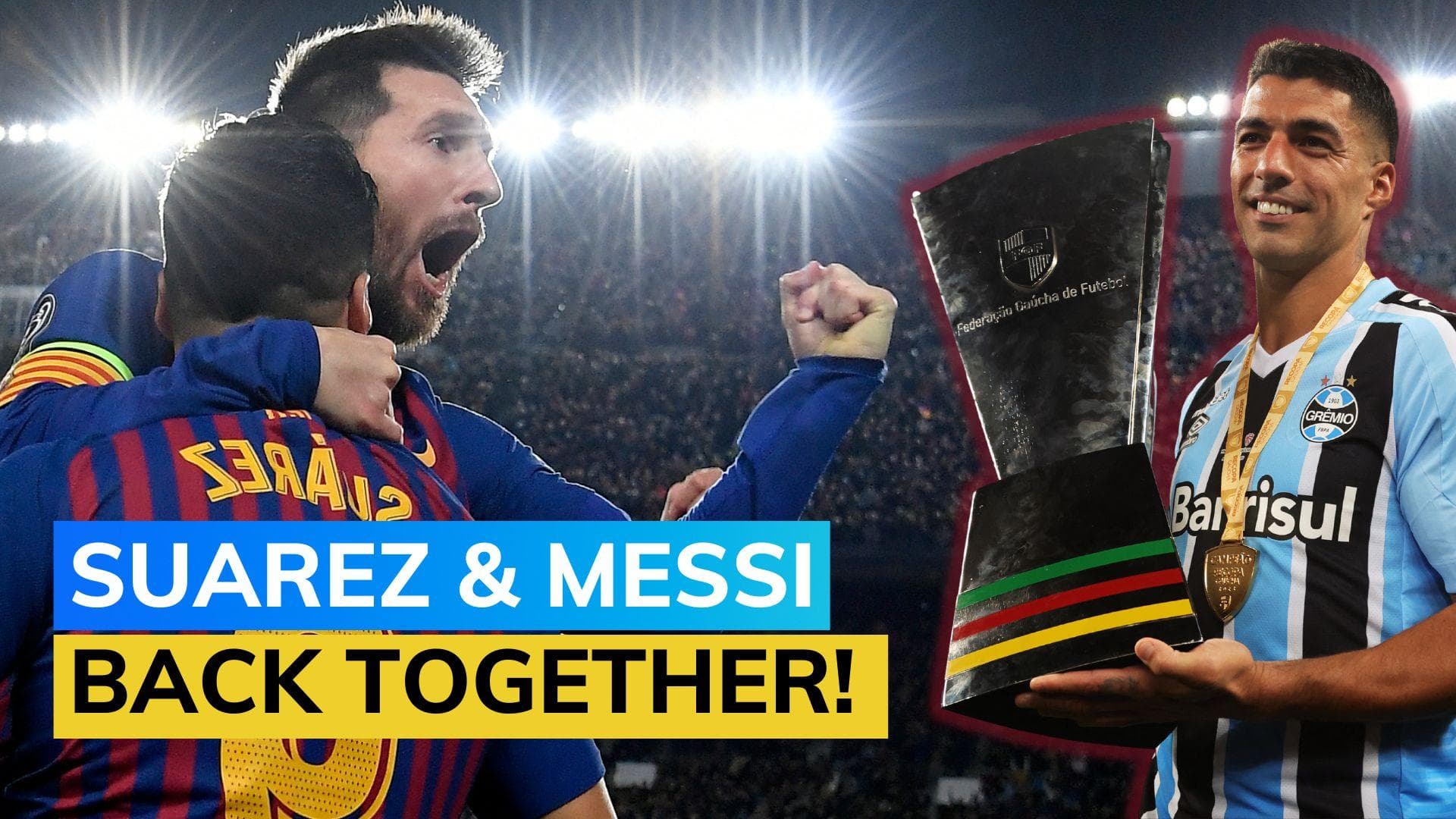 Barcelona reunion at Inter Miami as Luis Suarez teams up with Lionel Messi in the MLS