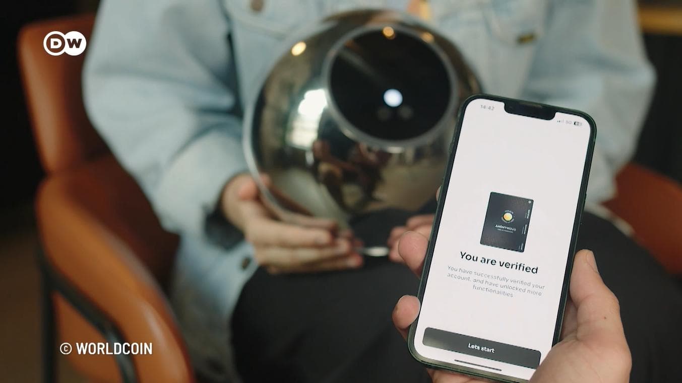 Eyeball-scanning to tell human from AI