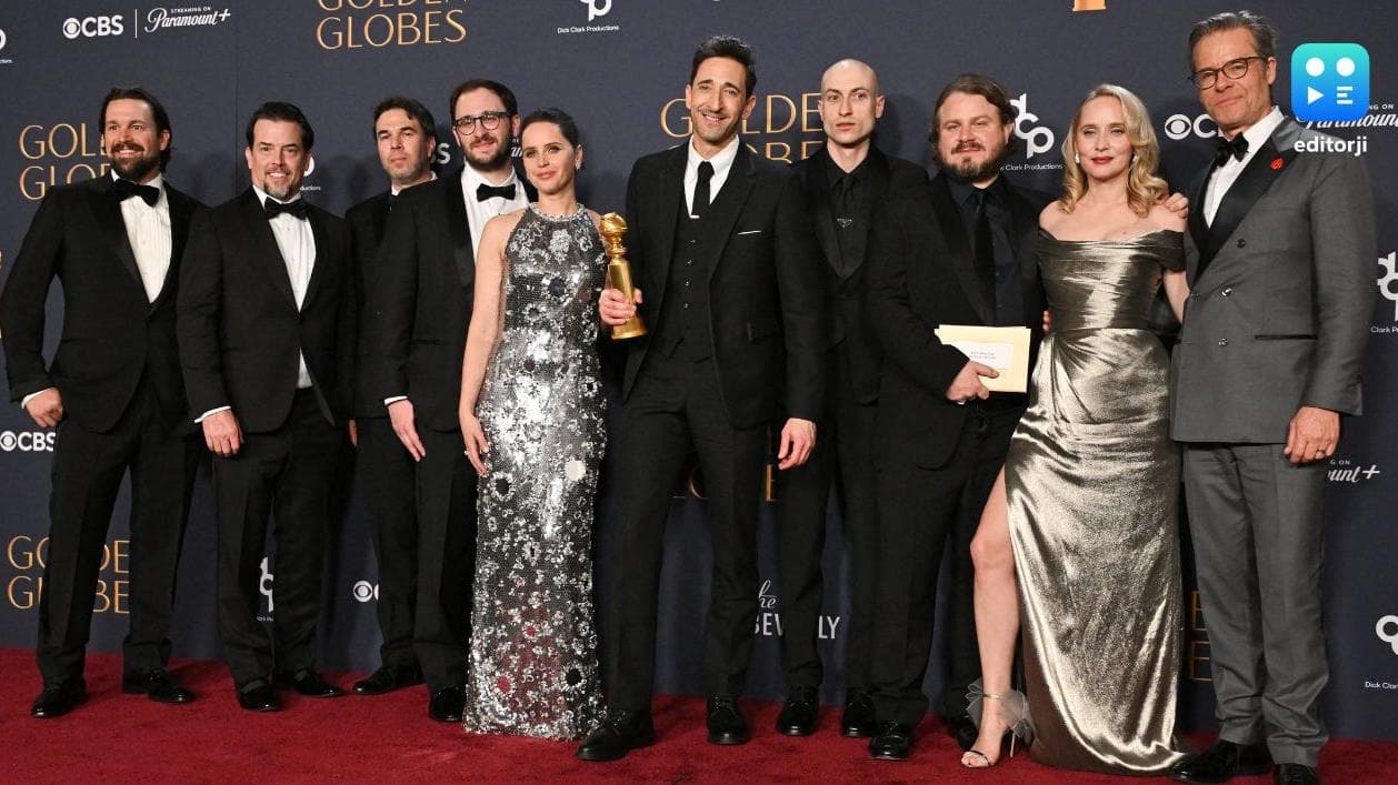 'Emilia Perez,' 'The Brutalist' win big at Golden Globes