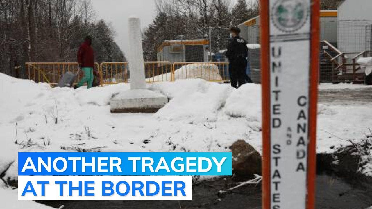 Indian family found dead after trying to illegally cross Canada-US border