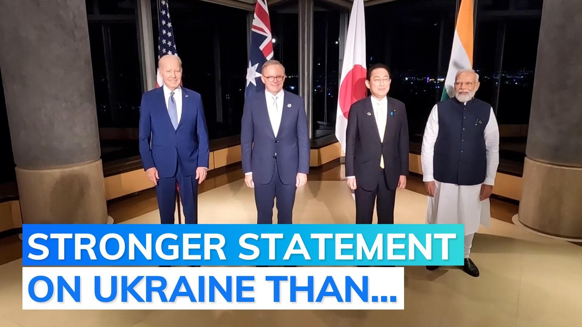 Quad repeats PM Modi's 'not era of war' remark, warns against nuclear use in Ukraine