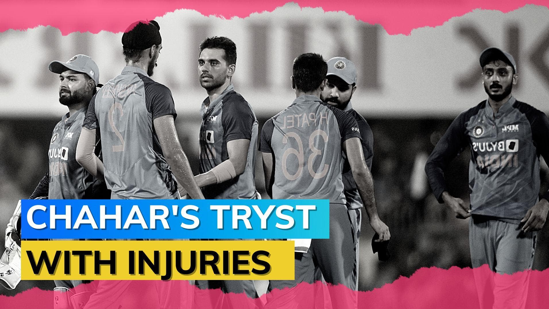 T20 World Cup 2022: Injury misery for Deepak Chahar - How pacer has missed most of 2022 season!