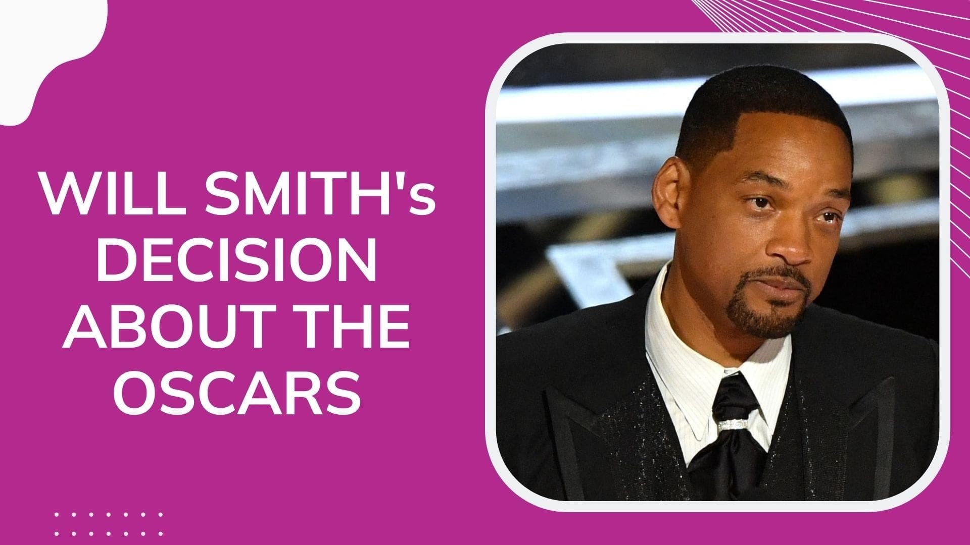 Will Smith resigns from the Academy over the Oscars slap controversy