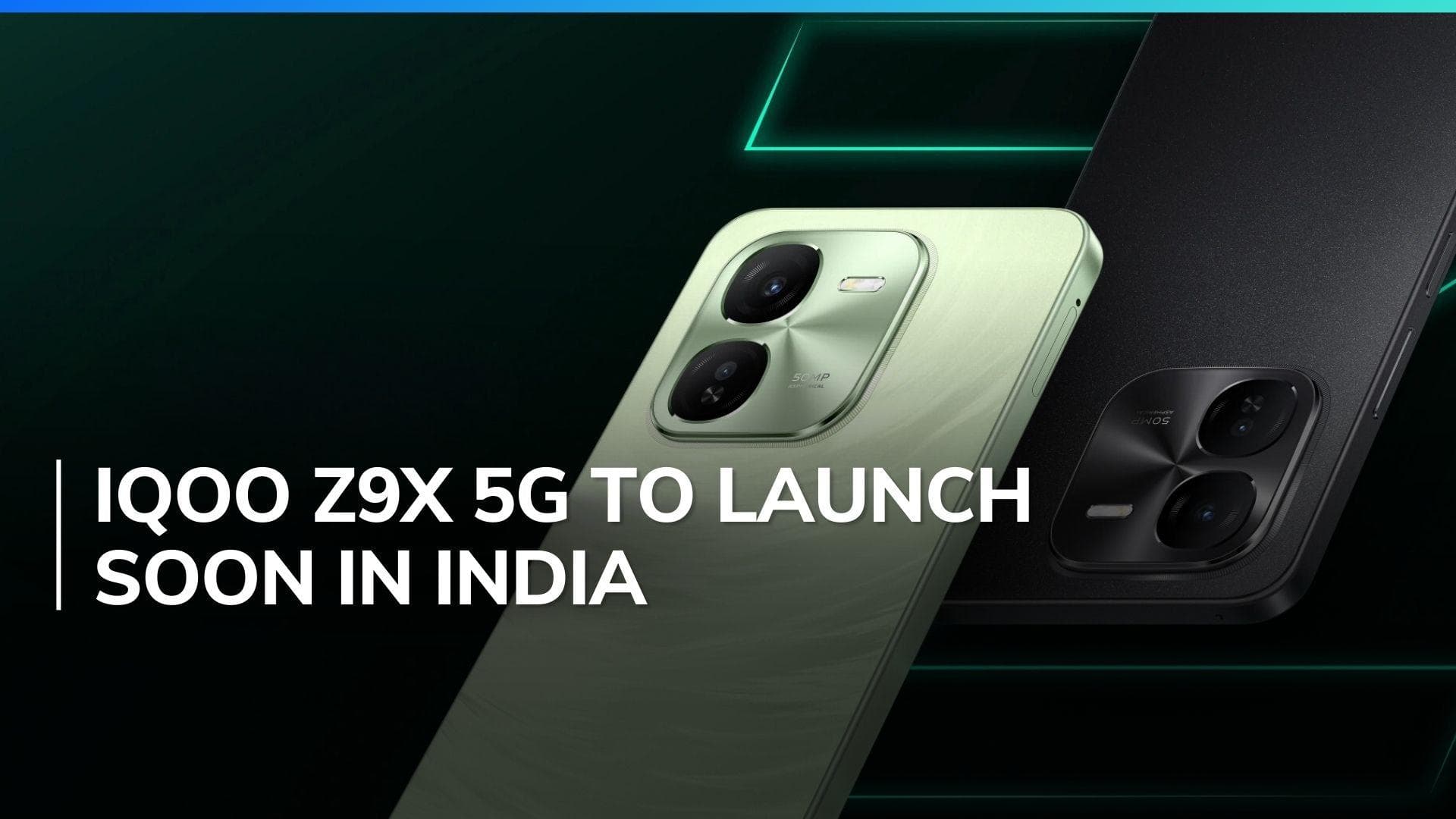 iQoo Z9x 5G will launch in India on this day! Design and colours revealed 