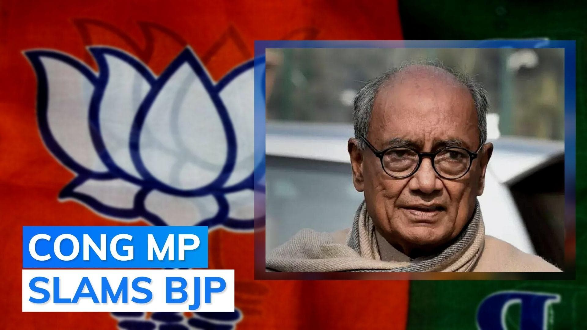 'Blatant intelligence failure', Digvijaya Singh targets BJP govt on Pulwama attack anniversary