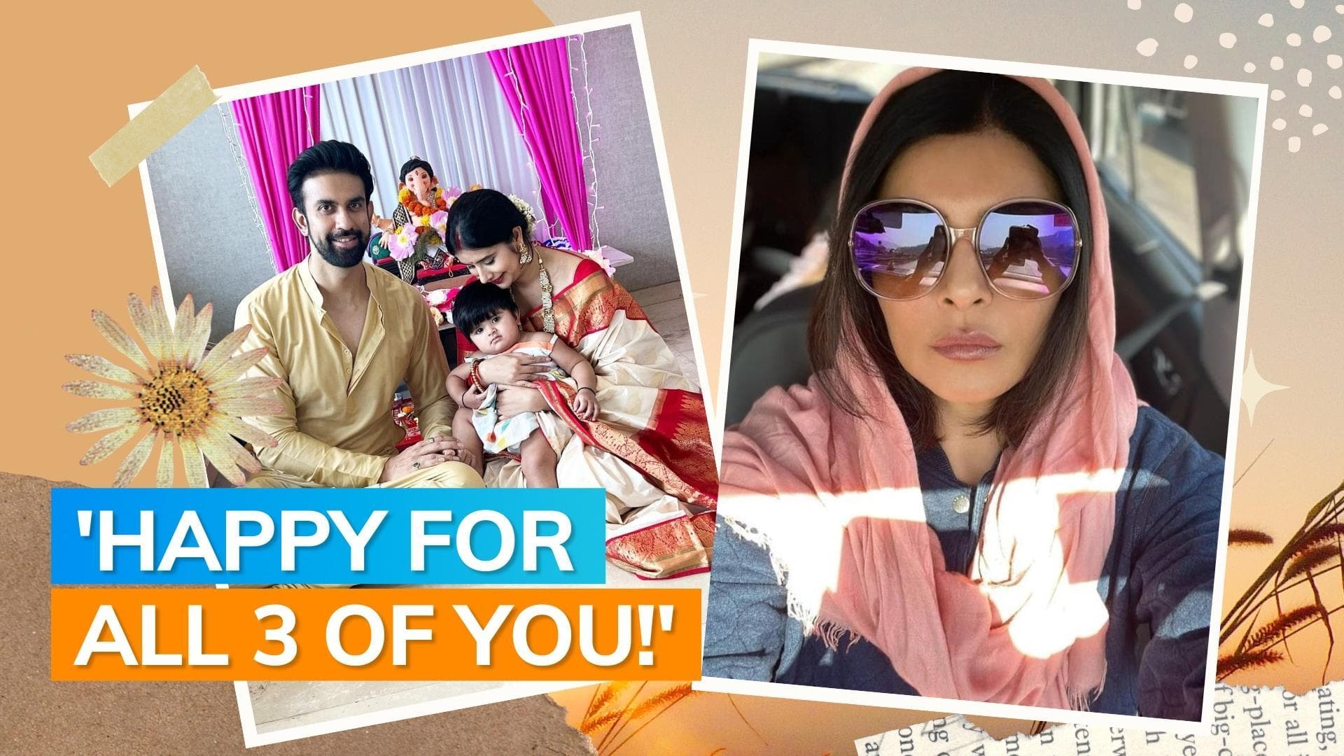 Sushmita Sen is happy with brother Rajeev Sen and Charu Asopa for calling off their divorce