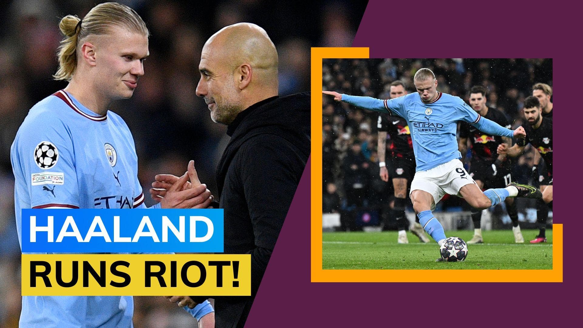 'His life would be boring had...' - Pep Guardiola on Erling Haaland's record 5 goals for Manchester City
