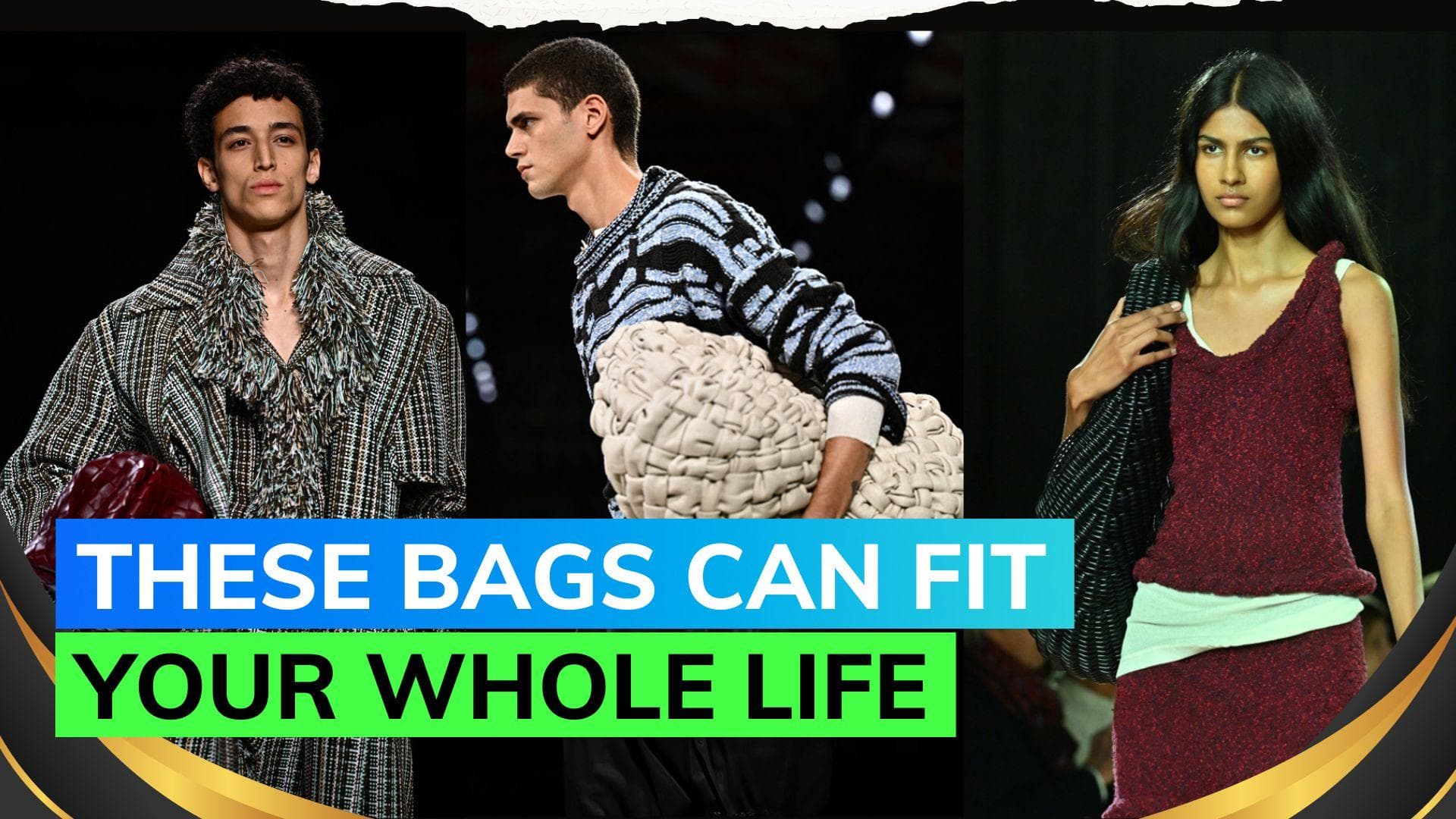 Bottega Veneta Spring/Summer 2024: Massive bags are coming for you