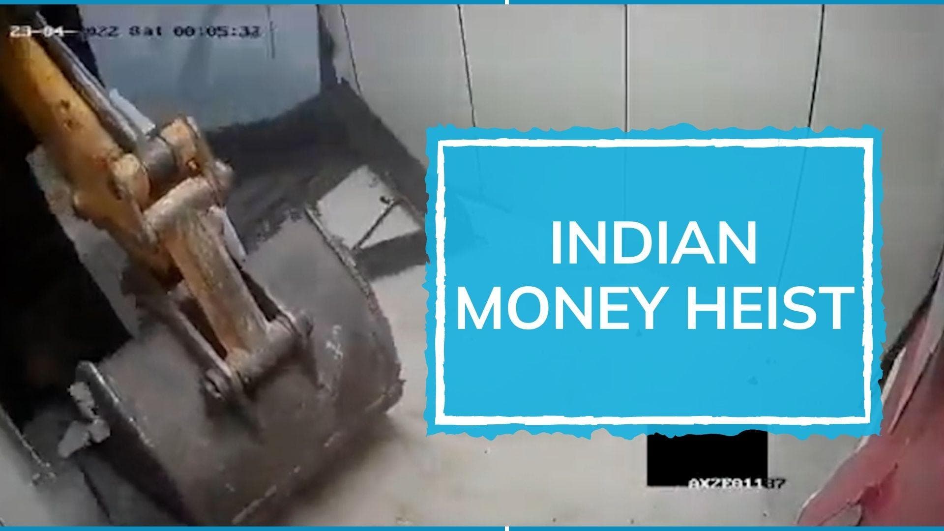 WATCH | Thieves use an excavator to steal money from ATM