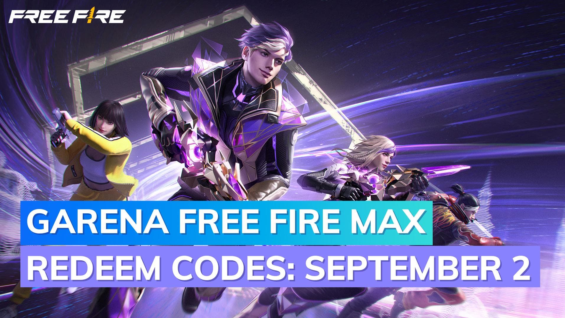 Garena Free Fire MAX redeem codes Today 2 September 2023: How to score exclusive rewards instantly!