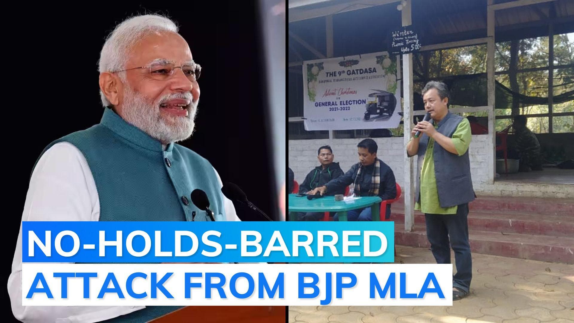 BJP MLA from Manipur: PM Modi has 'misplaced priorities'