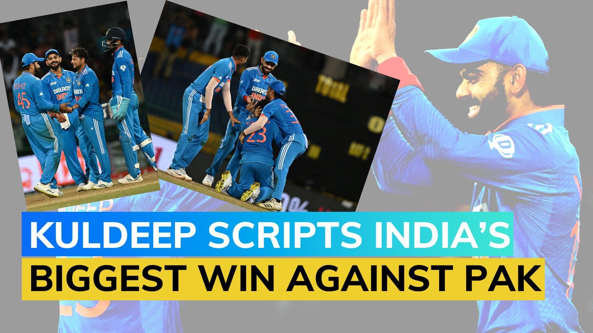 India vs Pakistan: Kuldeep Yadav’s 5-wicket haul sees India thump arch-rivals by 228 runs in Asia Cup 2023 Super 4 match