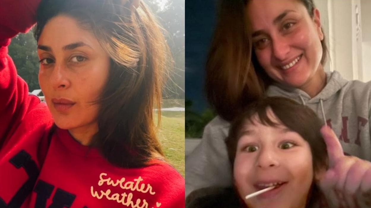 Kareena Kapoor Khan's latest photos with her 'chands' will melt your heart