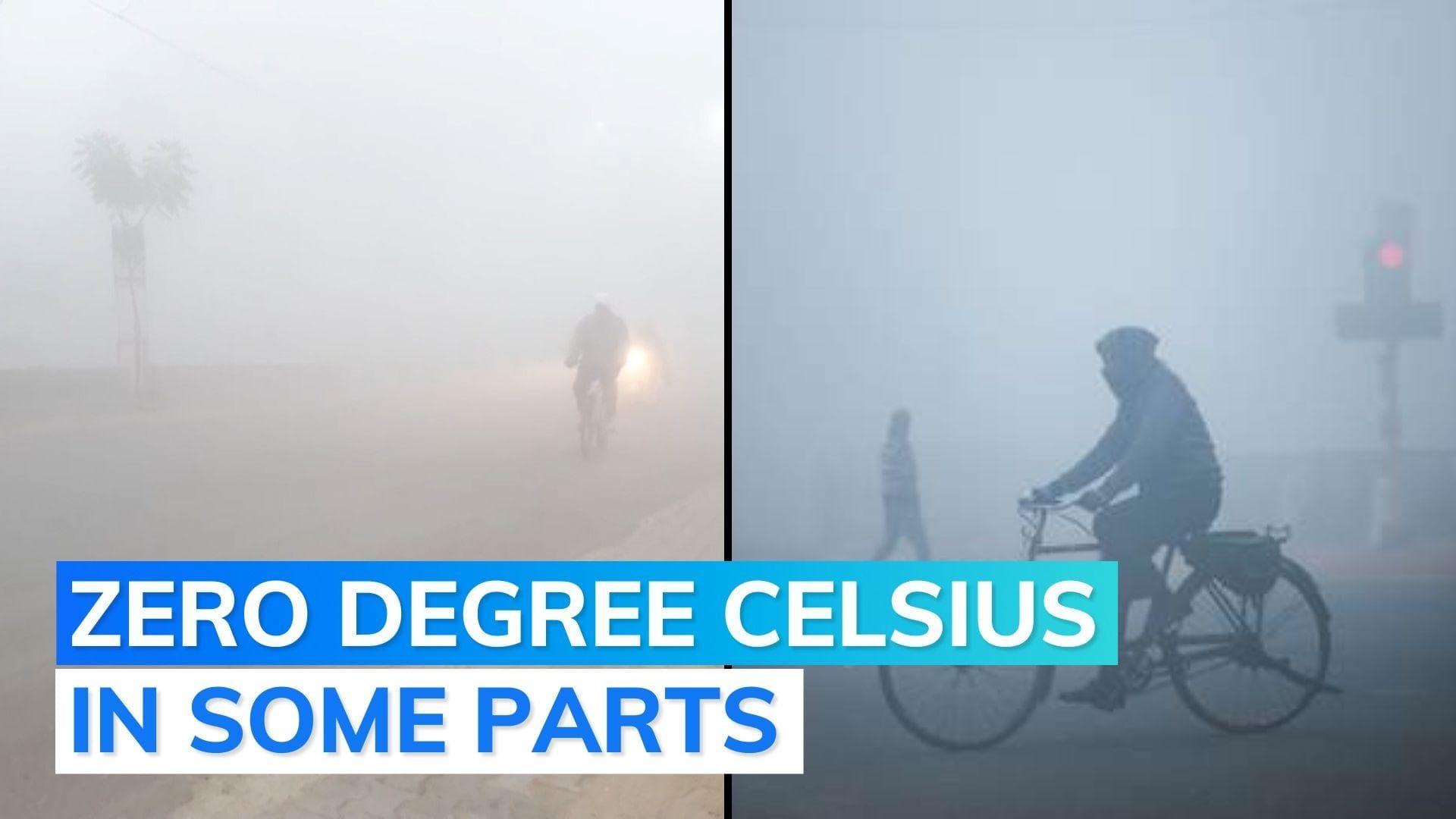 Watch: fog, cold wave hit north India; hail storm in Dibrugarh, snowfall in Pahalgam