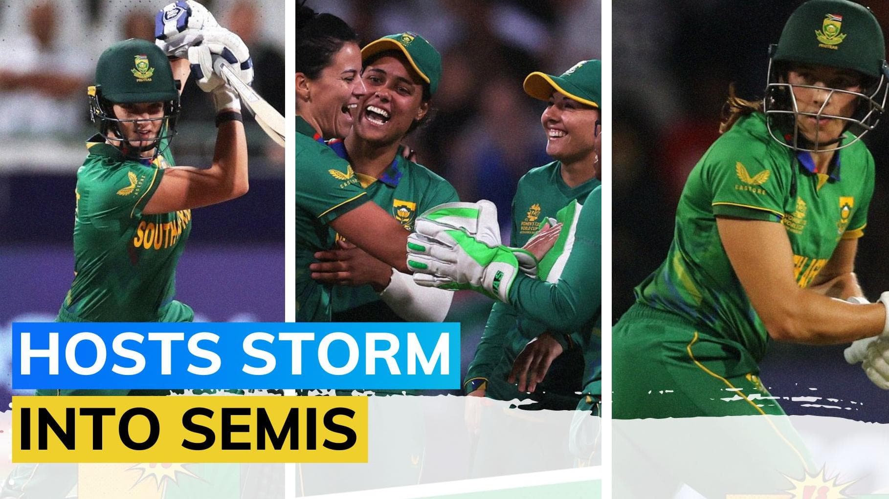 WATCH Highlights: South Africa storm into T20 World Cup semis with 10-wicket win against Bangladesh