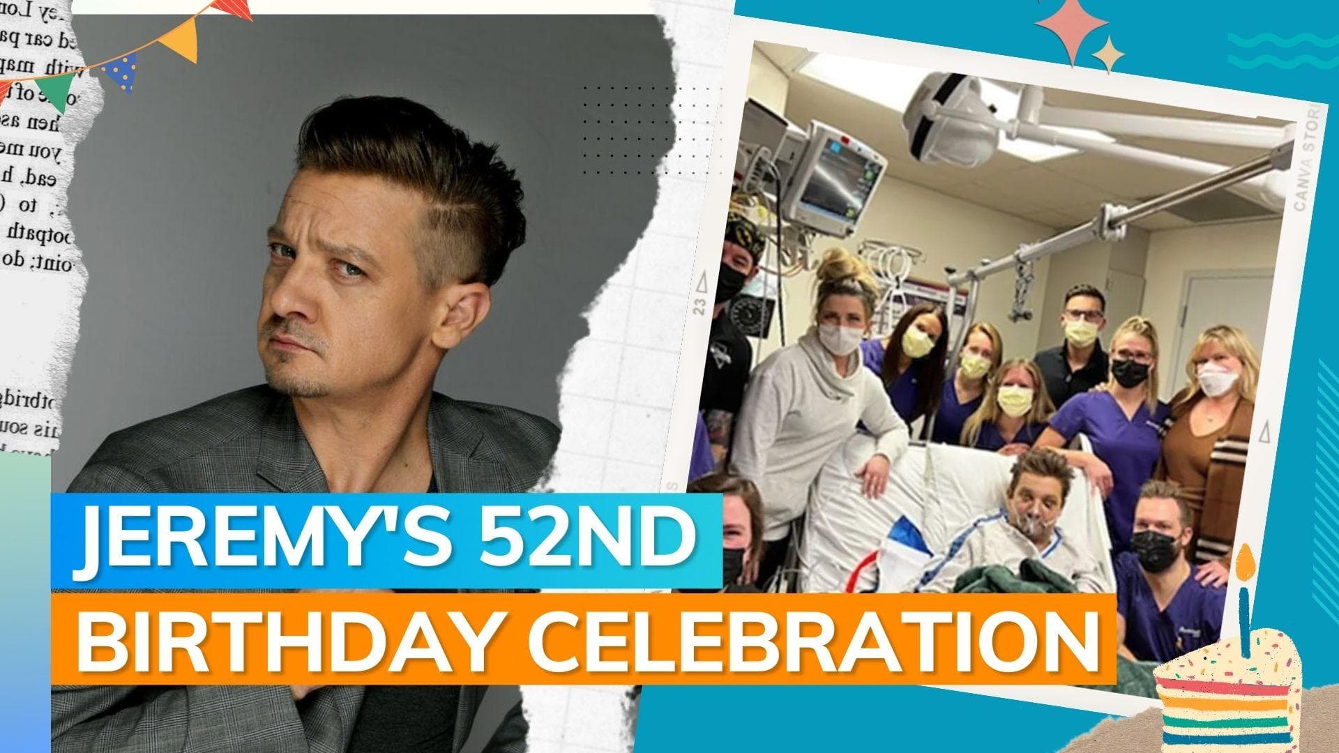 Jeremy Renner celebrates birthday in the hospital, grateful to ICU team for 'beginning this journey' 