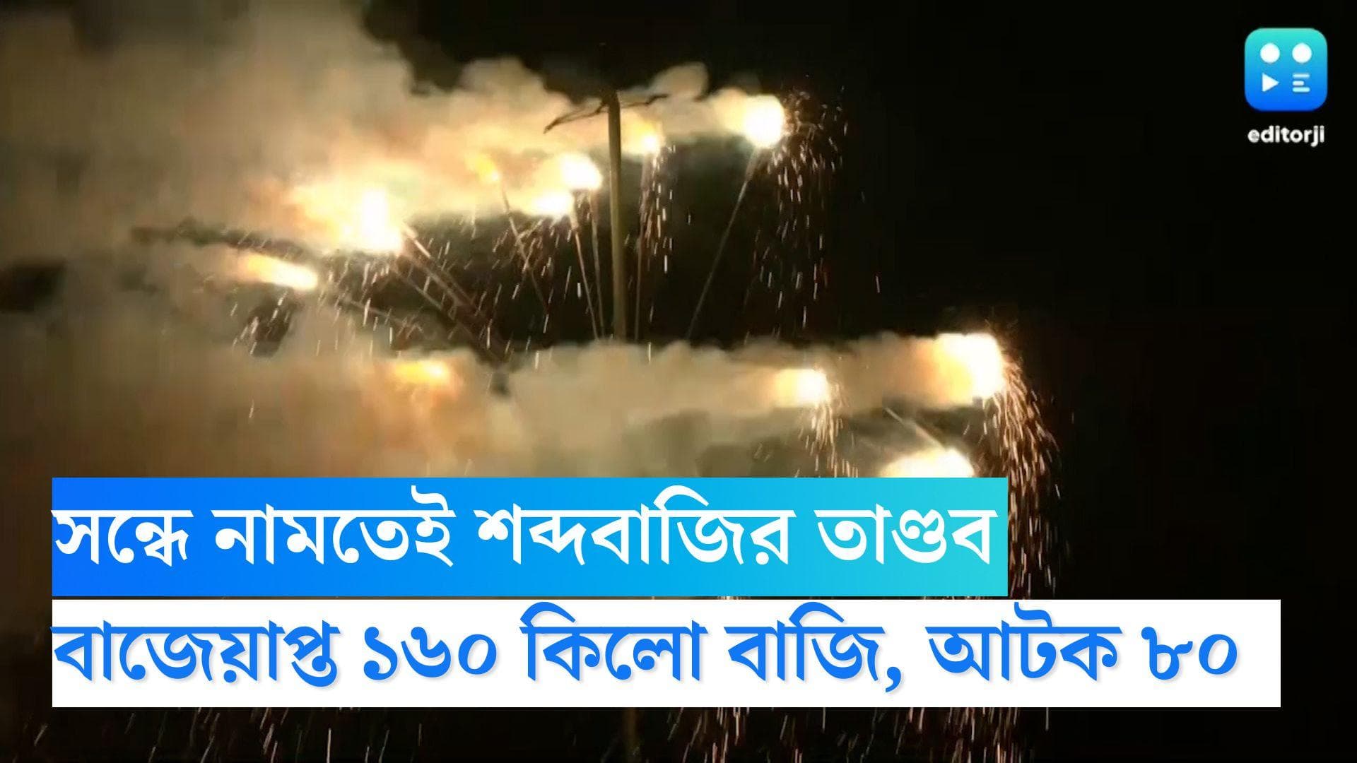 Kali Puja 2022: আলোর উৎসবে সন্ধে নামতেই শব্দবাজির তাণ্ডব, পুলিশি অভিযানে আটক ৮০ 