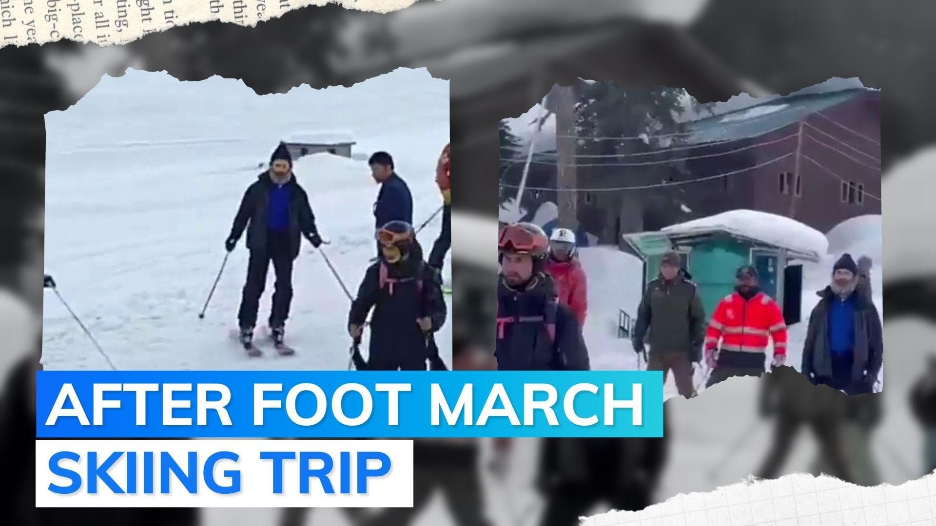 Watch: Rahul Gandh's skiing vacation in J&K's Gulmarg after Bharat Jodo Yatra, Parliament Budget Session