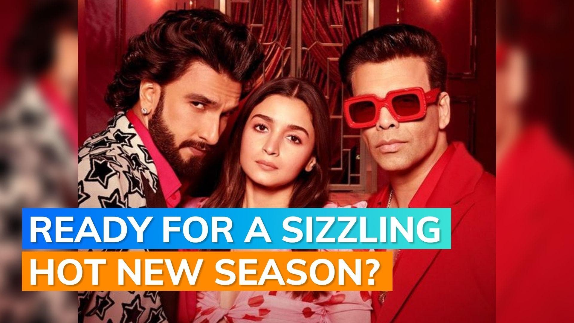 'Koffee with Karan' season 7: Alia Bhatt-Ranveer Singh ready to 'dish out steaming cups of entertainment'