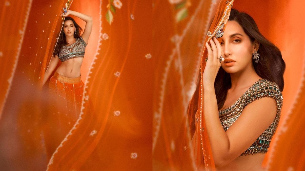 Nora Fatehi के देसी लुक को देख फैंस हुए दीवाने, ट्रेडिशनल ड्रेस में शेयर की तस्वीरें 