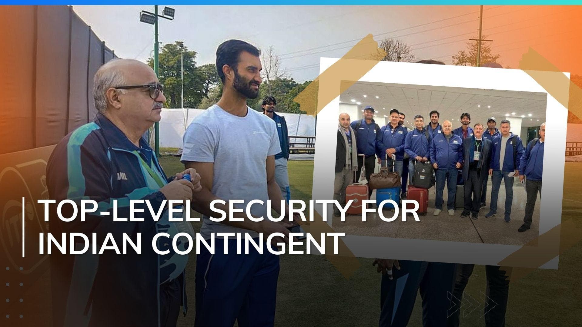 India's Davis Cup Team reaches Pakistan, gets 'head of state' security