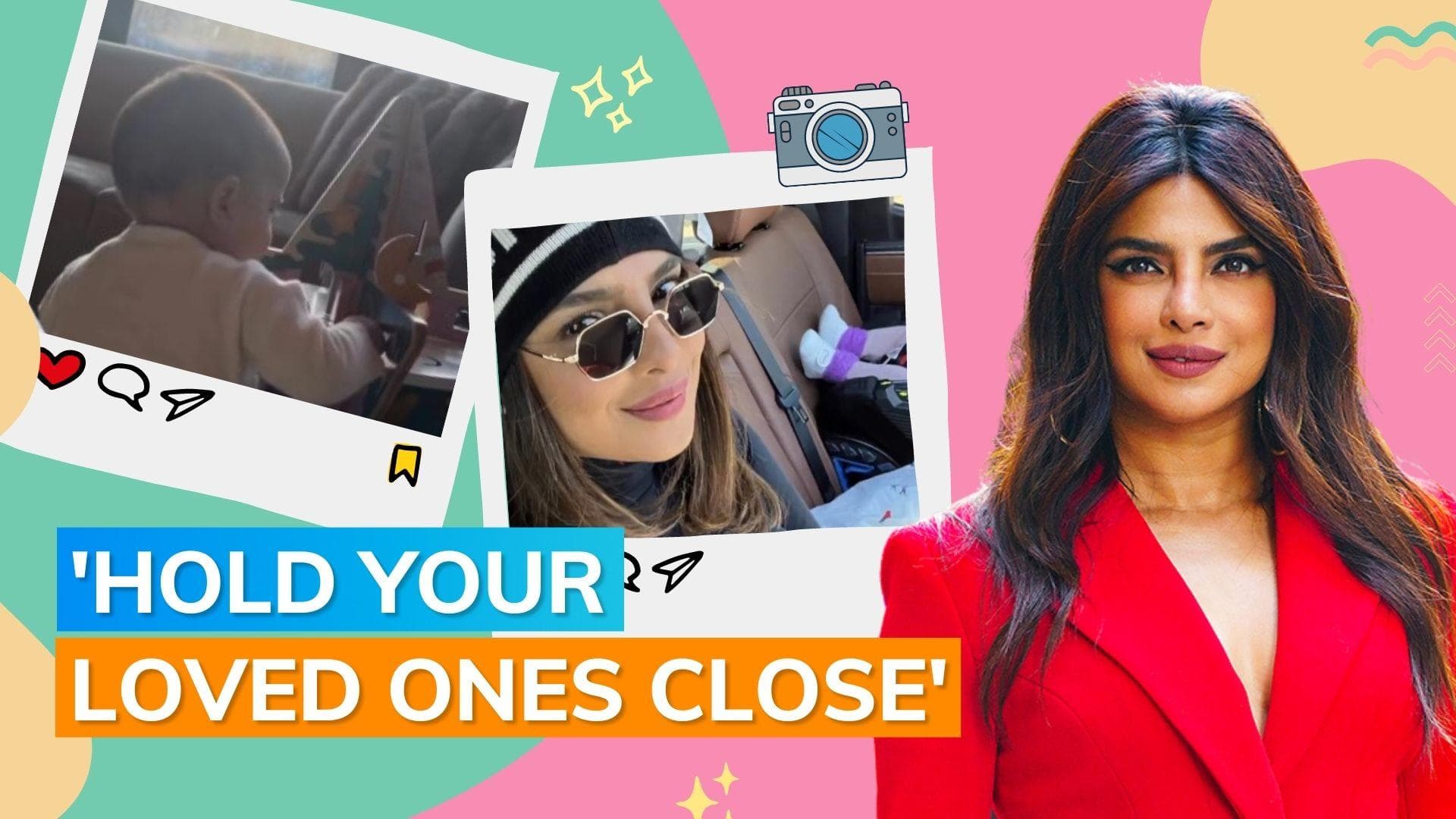 Priyanka Chopra gives glimpse of daughter Malti’s face in latest pics from family holiday 