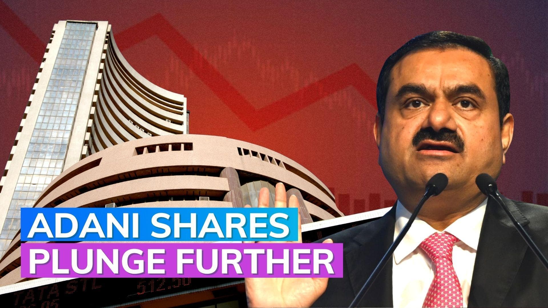Bloodbath on Dalal Street, Adani stocks collapse 