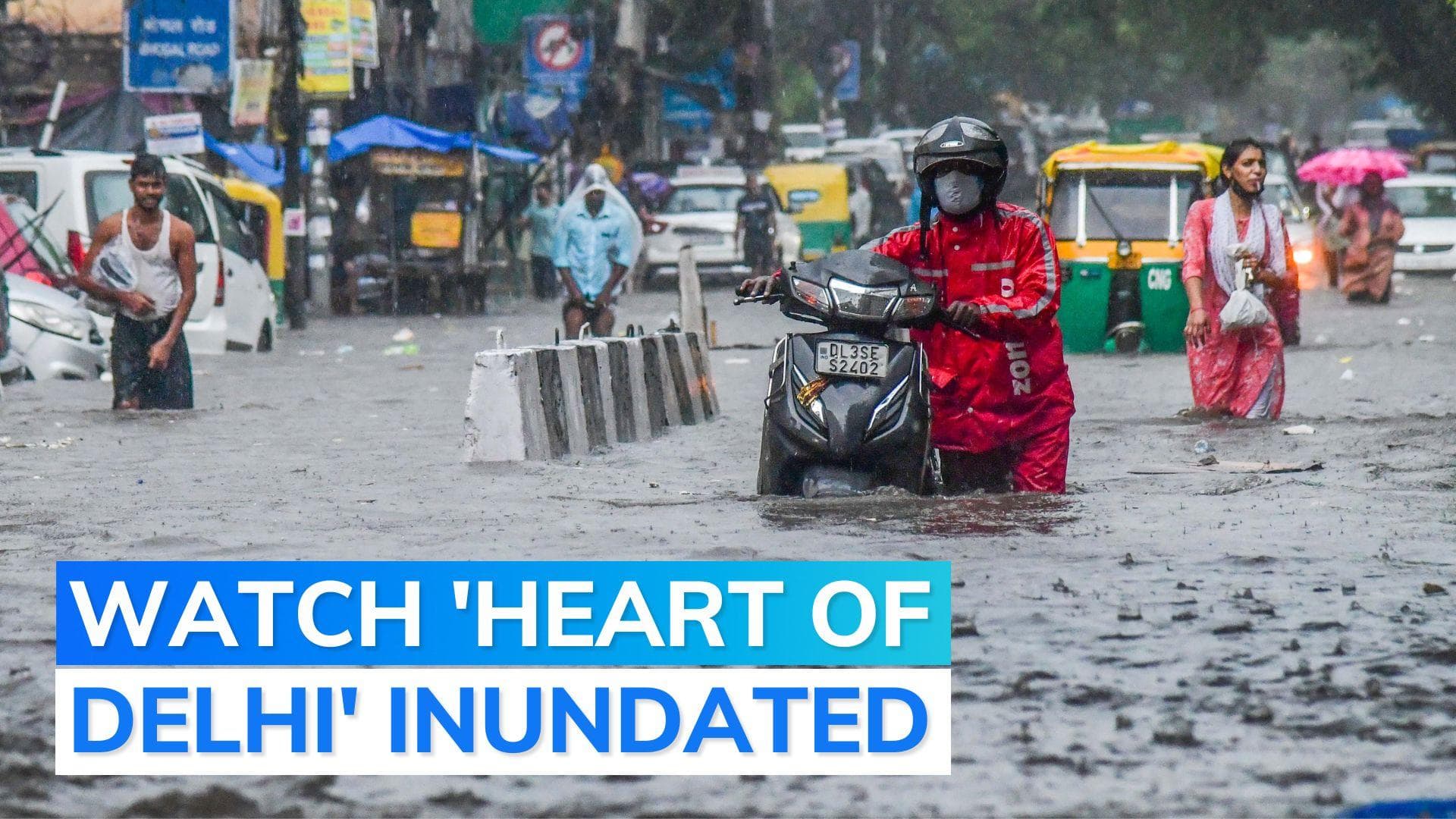 Season's first heavy rainfall leaves Delhi paralysed, IMD predicts...