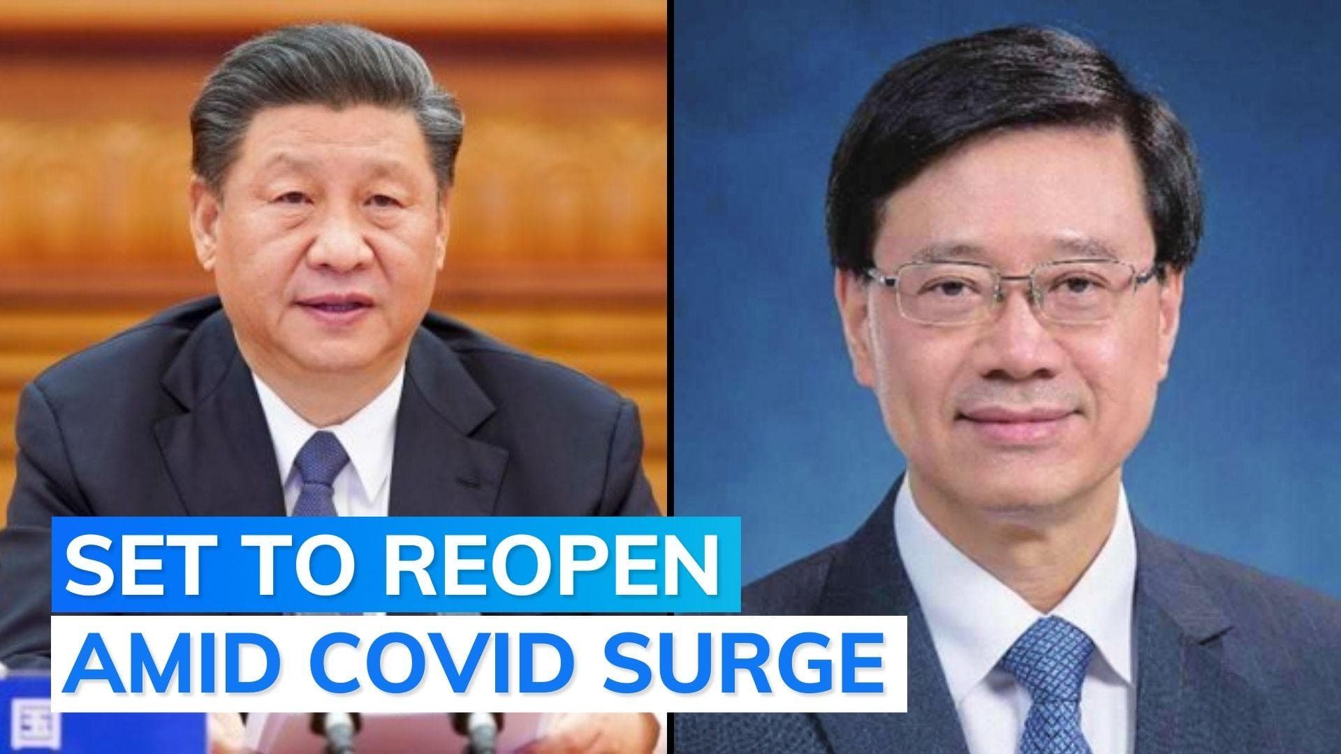 After nearly three years, Hong Kong leader aims to reopen border with China by mid-January