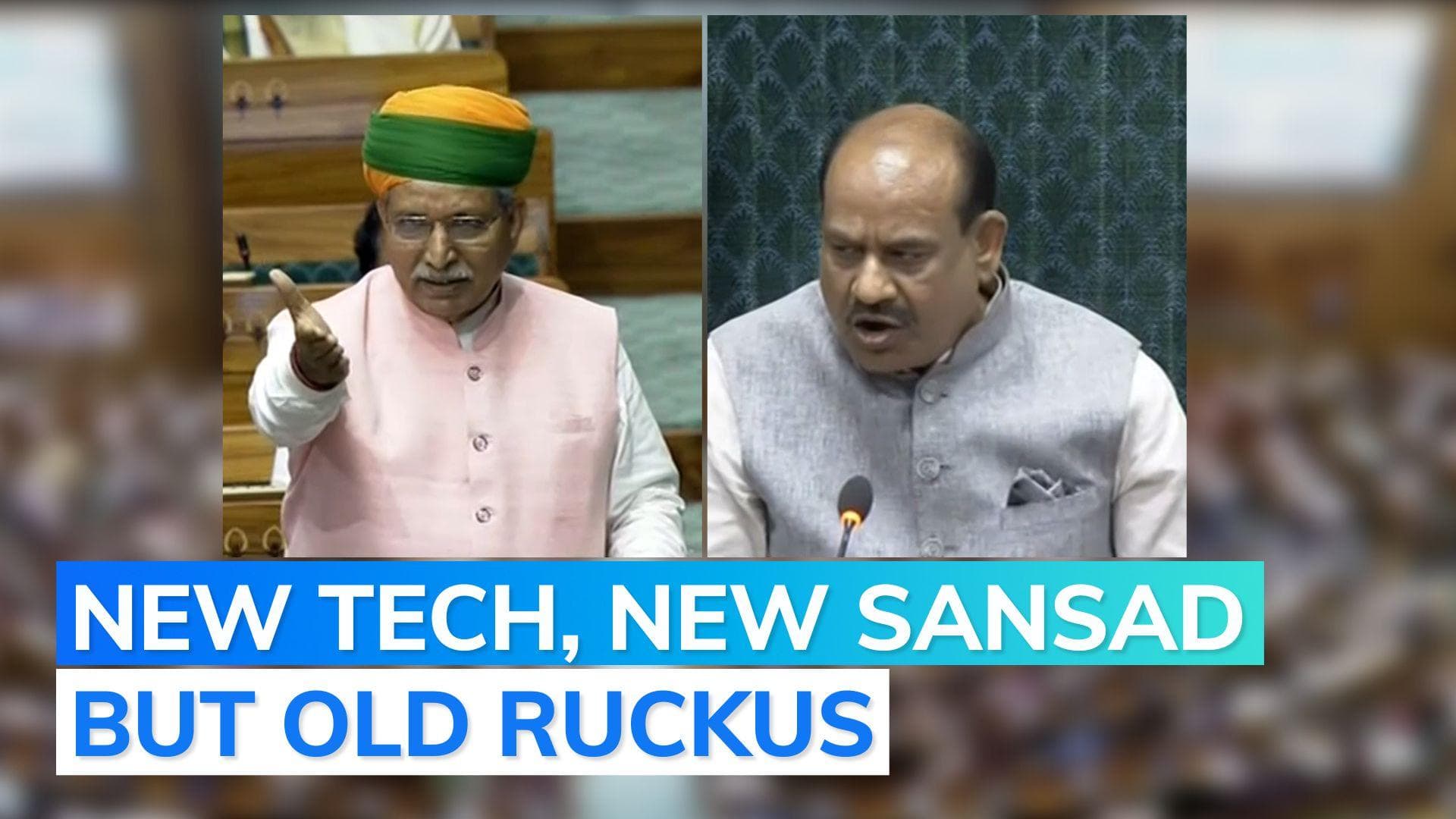 Watch: new technology causes confusion in new Parliament