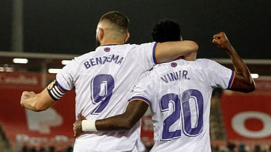 La Liga: Karim Benzema's brace fires Real Madrid to 3-0 win vs Mallorca