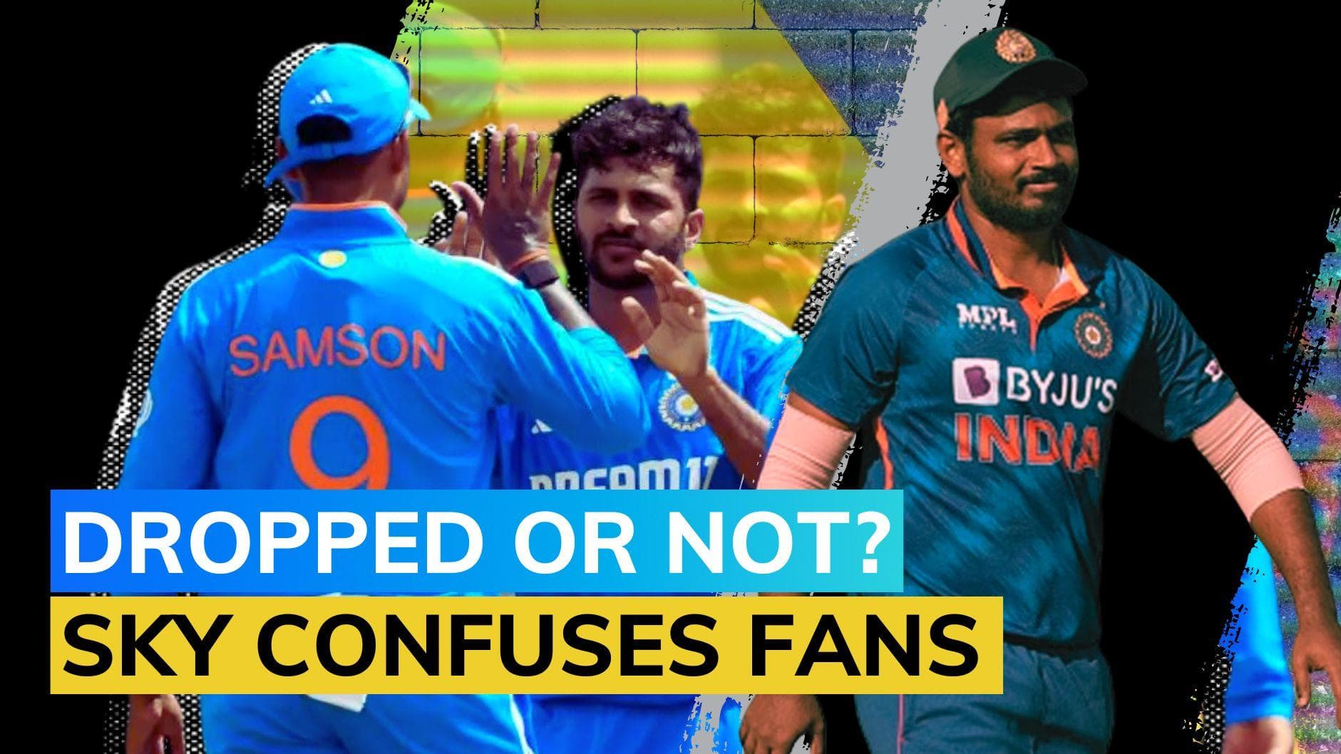 IND vs WI: Suryakumar Yadav irks Sanju Samson's fans after donning his jersey