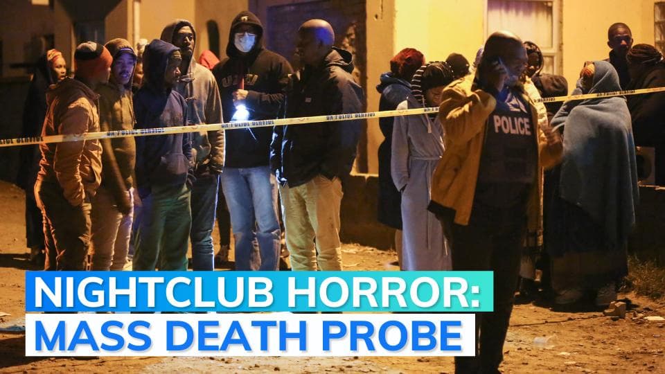 21 teenagers found dead in South African nightclub