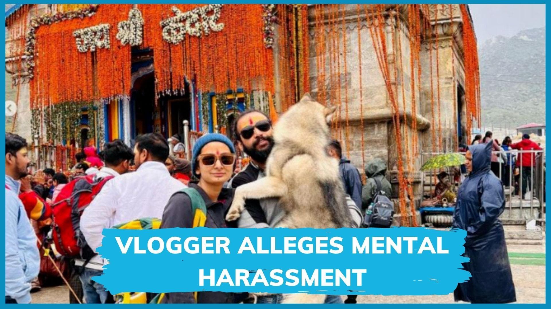 Vlogger who took pet dog to Kedarnath writes to PM Modi claiming 'mental harassment'