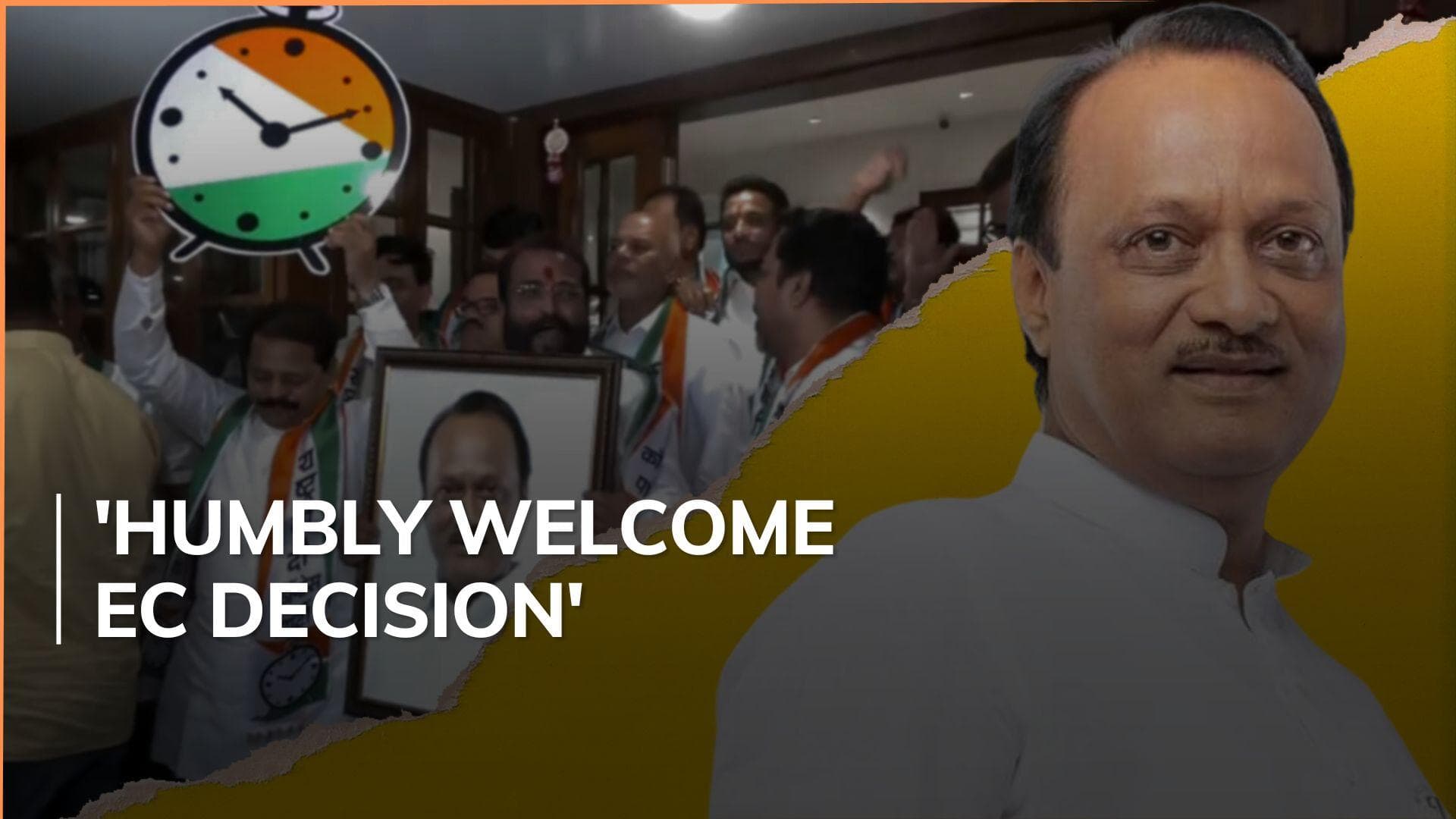 Ajit Pawar's first reaction after EC says his faction is 'real NCP'