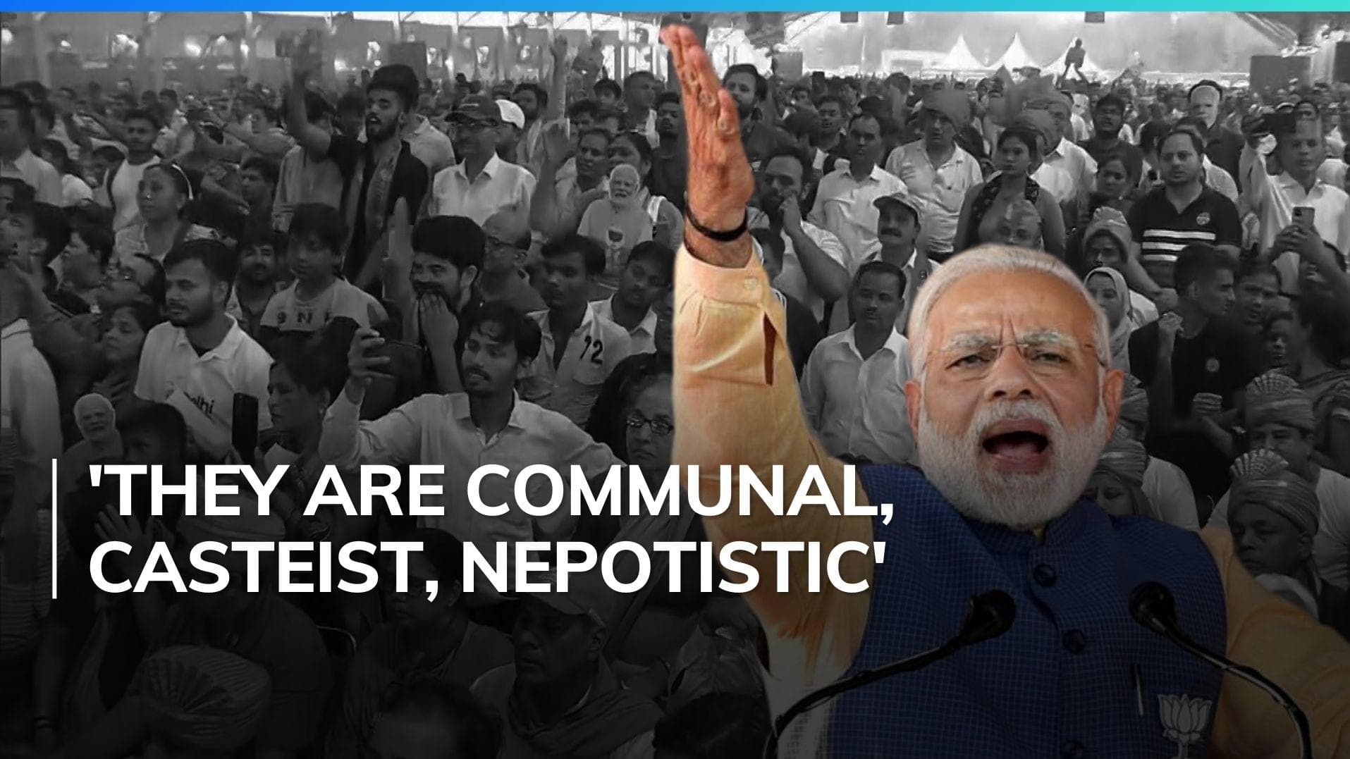 'Lutyens and Khan market gang': Modi jabs over 'elite' opposition leaders