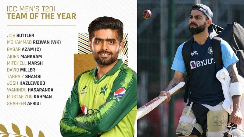 No Indian in ICC Men's T20 Team of the Year, Pakistan's Babar Azam named captain